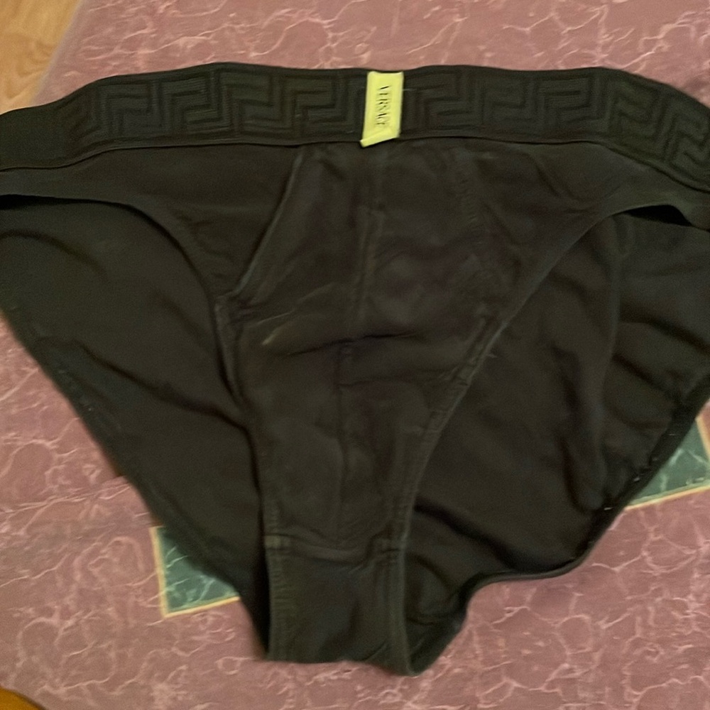 Rare Black Versace Men's Briefs